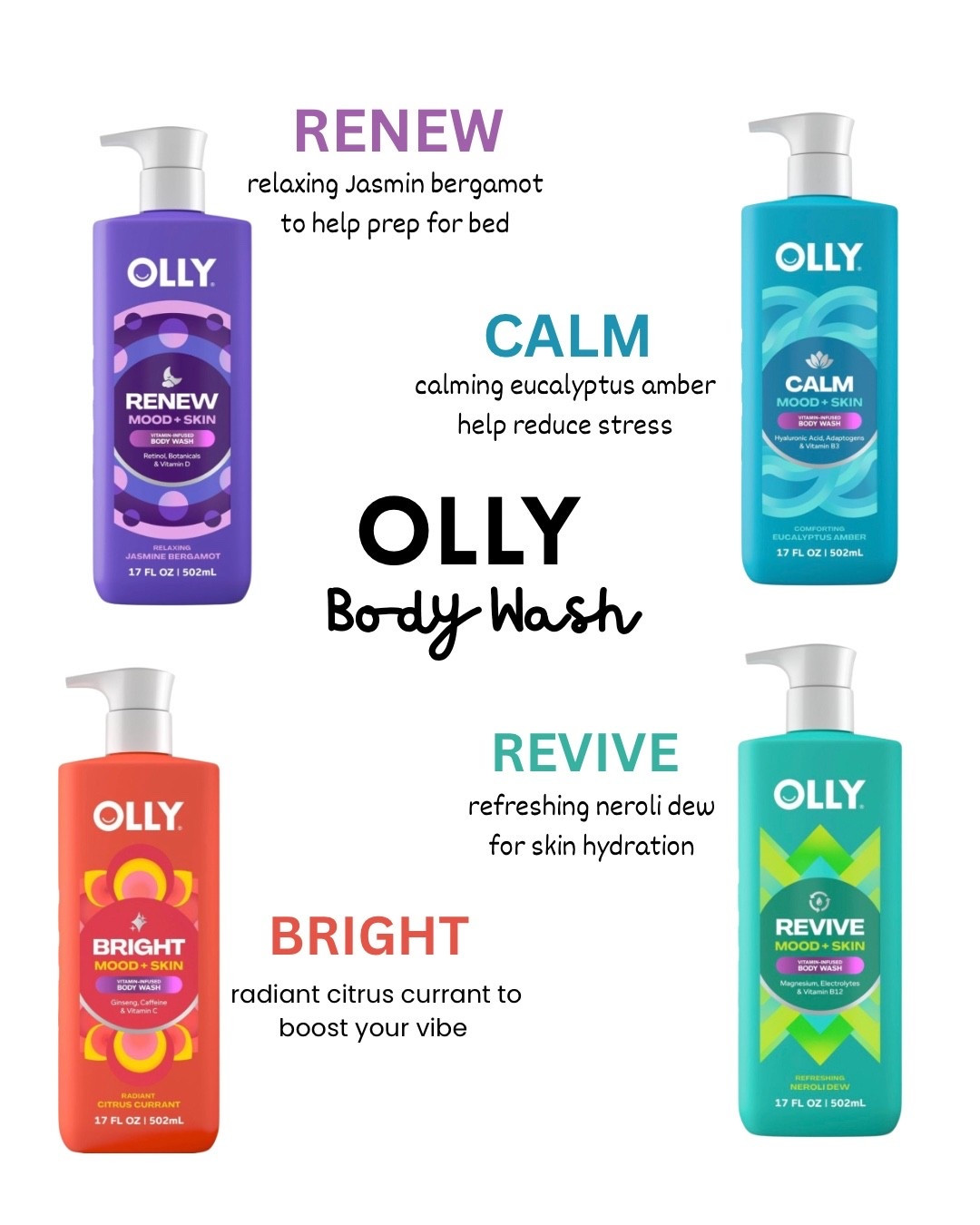 #ad Sharing my favorite body washes from @OLLYwellness! Now you can get them at Target or get it shipped out to you! 

#OLLYPartner #TargetFinds #Target 