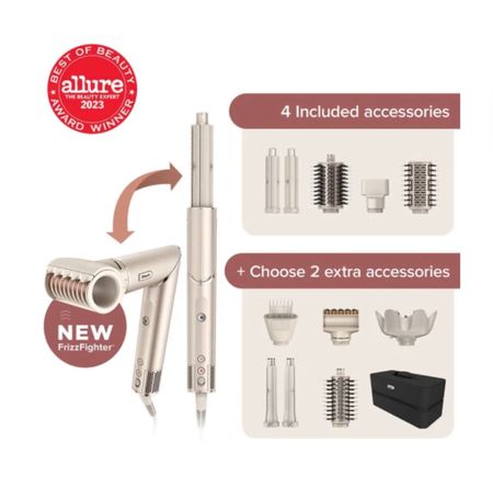 Build your own Shark FlexStyle® Air Styling & Drying System
On sale now
Comes with 4 accessories, choose 2 of your own
Air wrap curlers
Blow dryer 
Round brush
Paddle brush
Concentrator
Wide tooth comb
Oval brush
Frizz fighter finishing tool
Curl-defining diffuser
Storage case
Christmas gift 
Gifts for her
Gift guide

#LTKsalealert #LTKbeauty #LTKGiftGuide