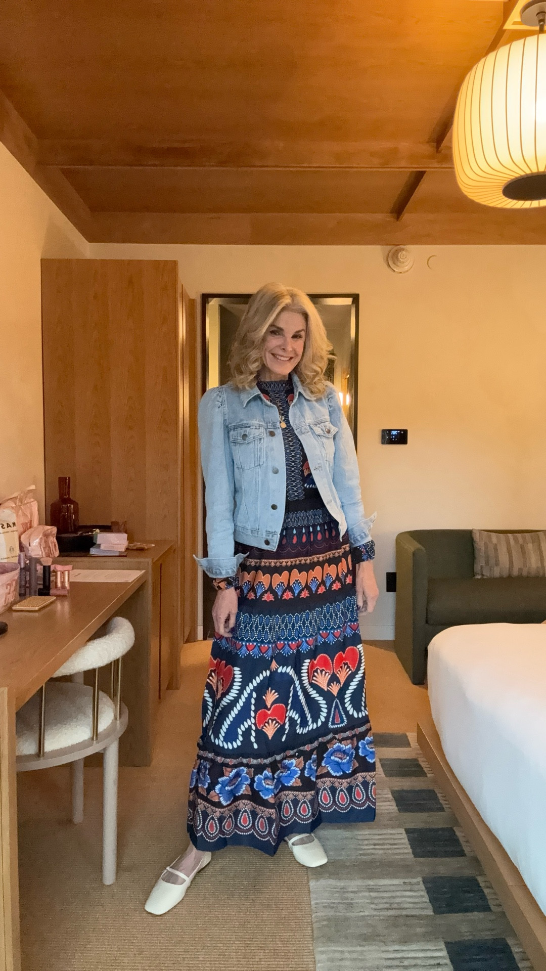 Dress - size S (needed a medium. Jacket - S. Shoes fit TTS 

#LTKStyleTip #LTKTravel #LTKFindsUnder100