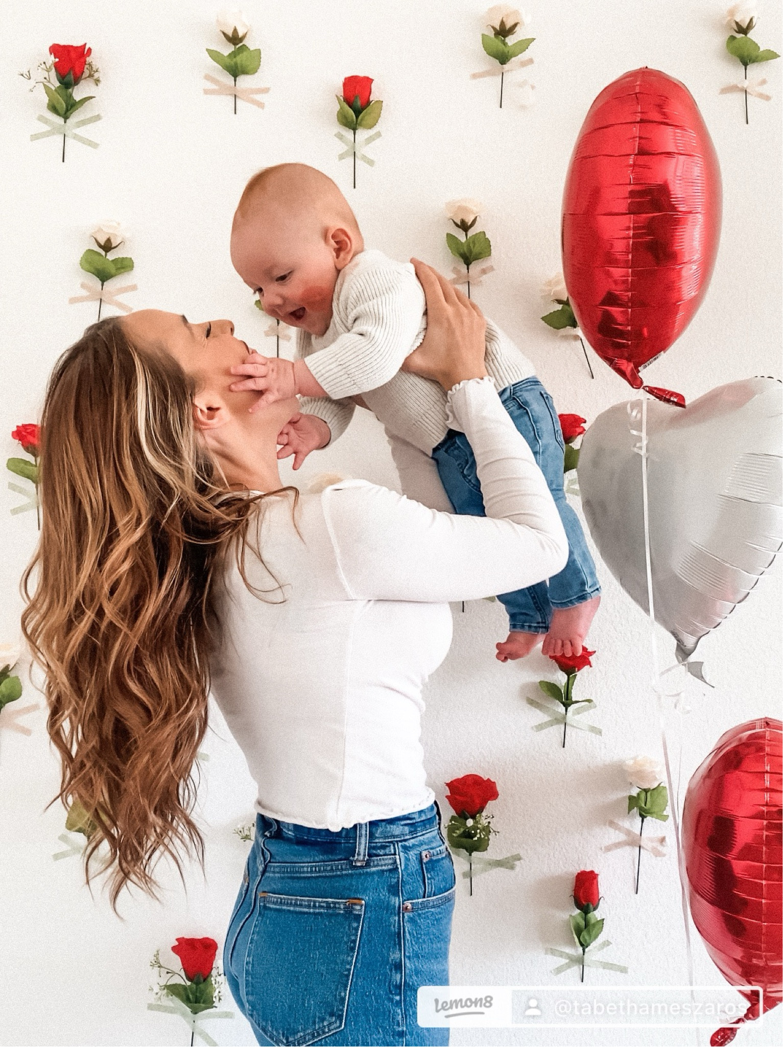 Such a fun little DIY shoot! And so so easy!

This is my little babies first Valentines Day and I have two more ideas for little photoshoots🥹

Posted the how to to my page as well🫶🏼

Do you like DIY photos or going to get them done?!

#babyvalentinesday #babiesfirstvalentines❤️ #valentinesdayphotoshoot #valentinesday #babyphotography #babyphotoshoot #mommyandme #mommyandmephotoshoot #firstvalentinesday #diyphotobooth #diyphotography 