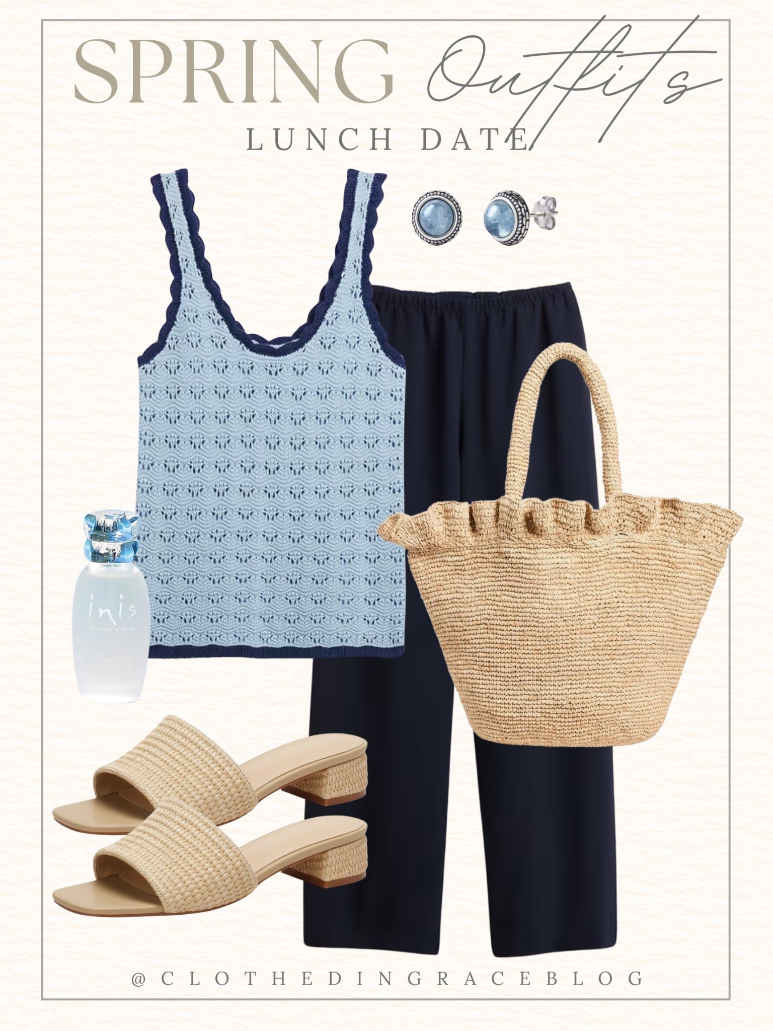 Lunch date style for spring and summer 