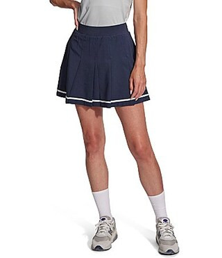 Varley Clarendon Stretch Twill High Rise Banded Waist Skort - L | Dillard's