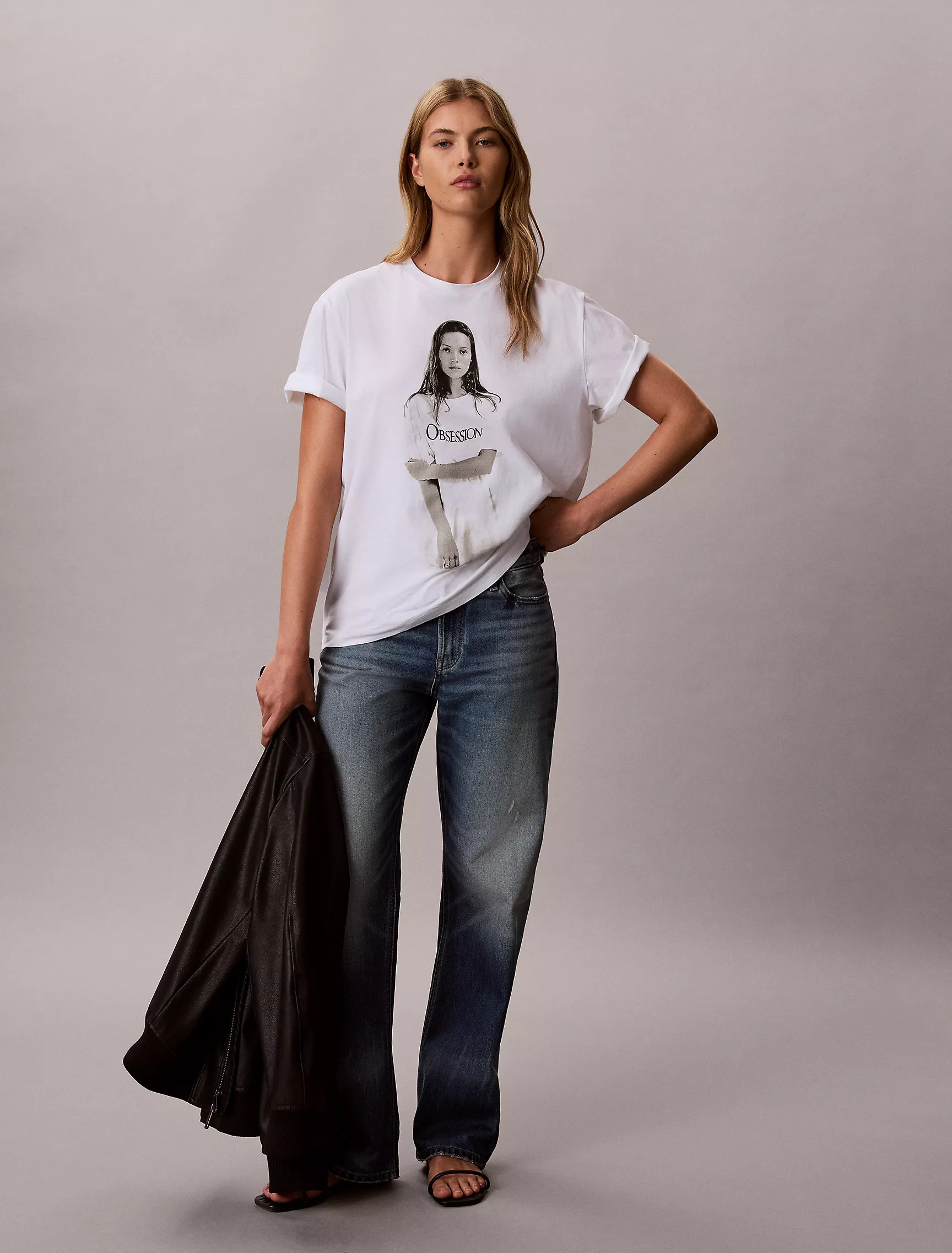 Kate Moss Graphic Tee | Calvin Klein | Calvin Klein (US)