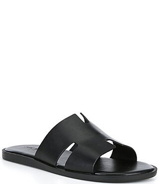 Steve Madden Men's Levvy Leather Slide Sandals -  13 | Dillard's