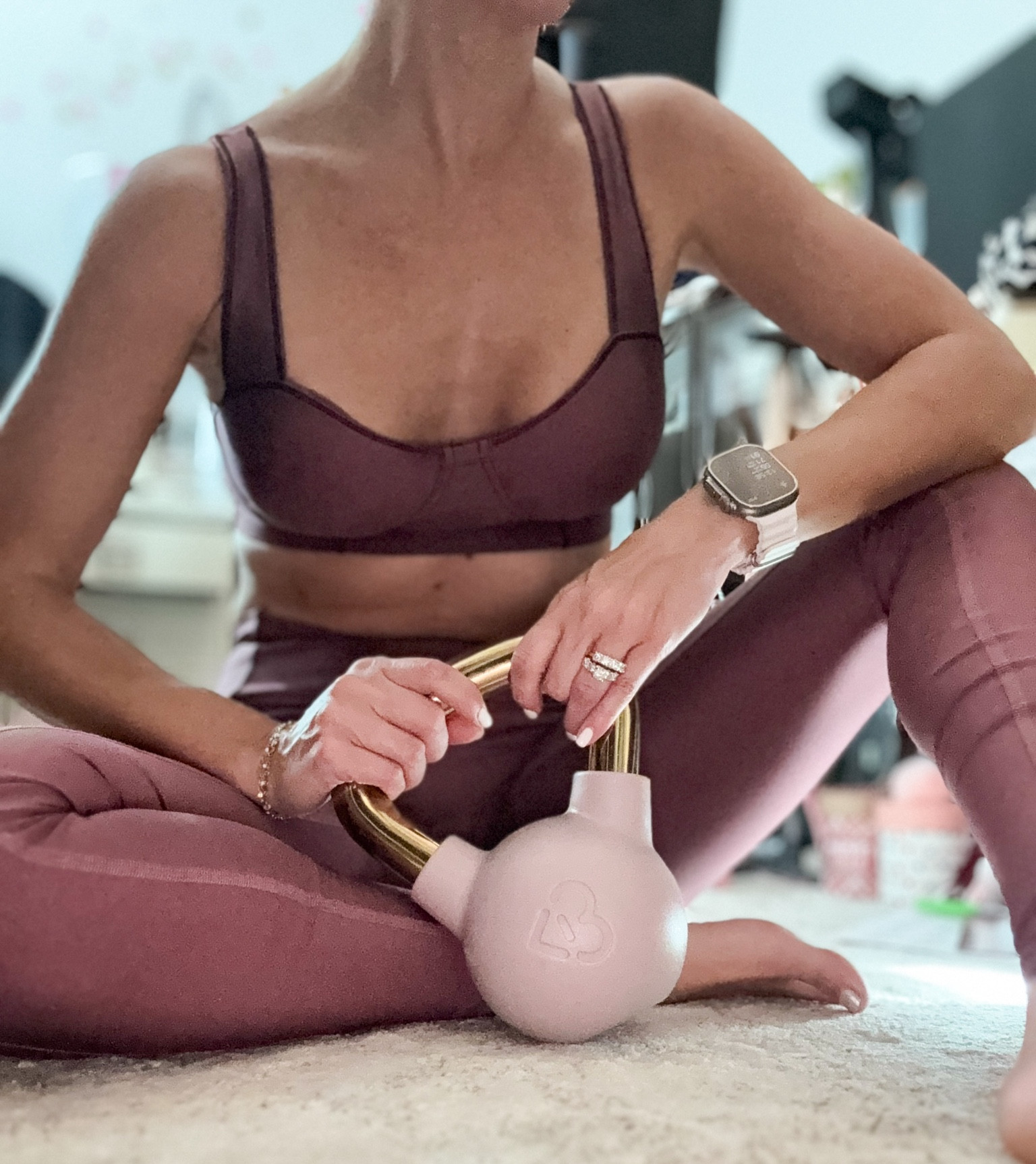 Home Workouts are the best when you coordinate with your weights 😆

#LTKFitness #LTKStyleTip #LTKActive