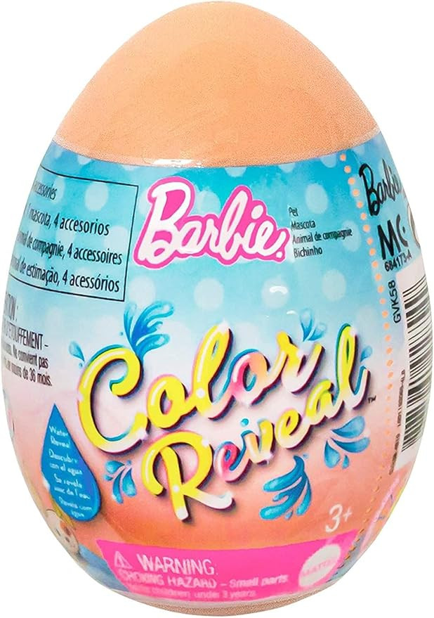 Mattel - Barbie Color Reveal Easter Egg, One Surprise Color Reveal with Each Transaction | Amazon (US)