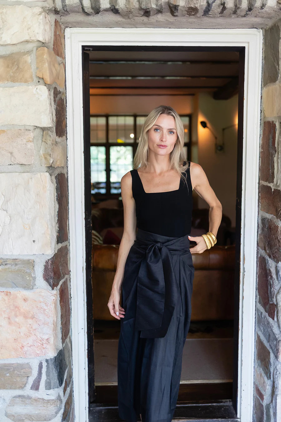 Ellie Tank - Noir | Julia Amory