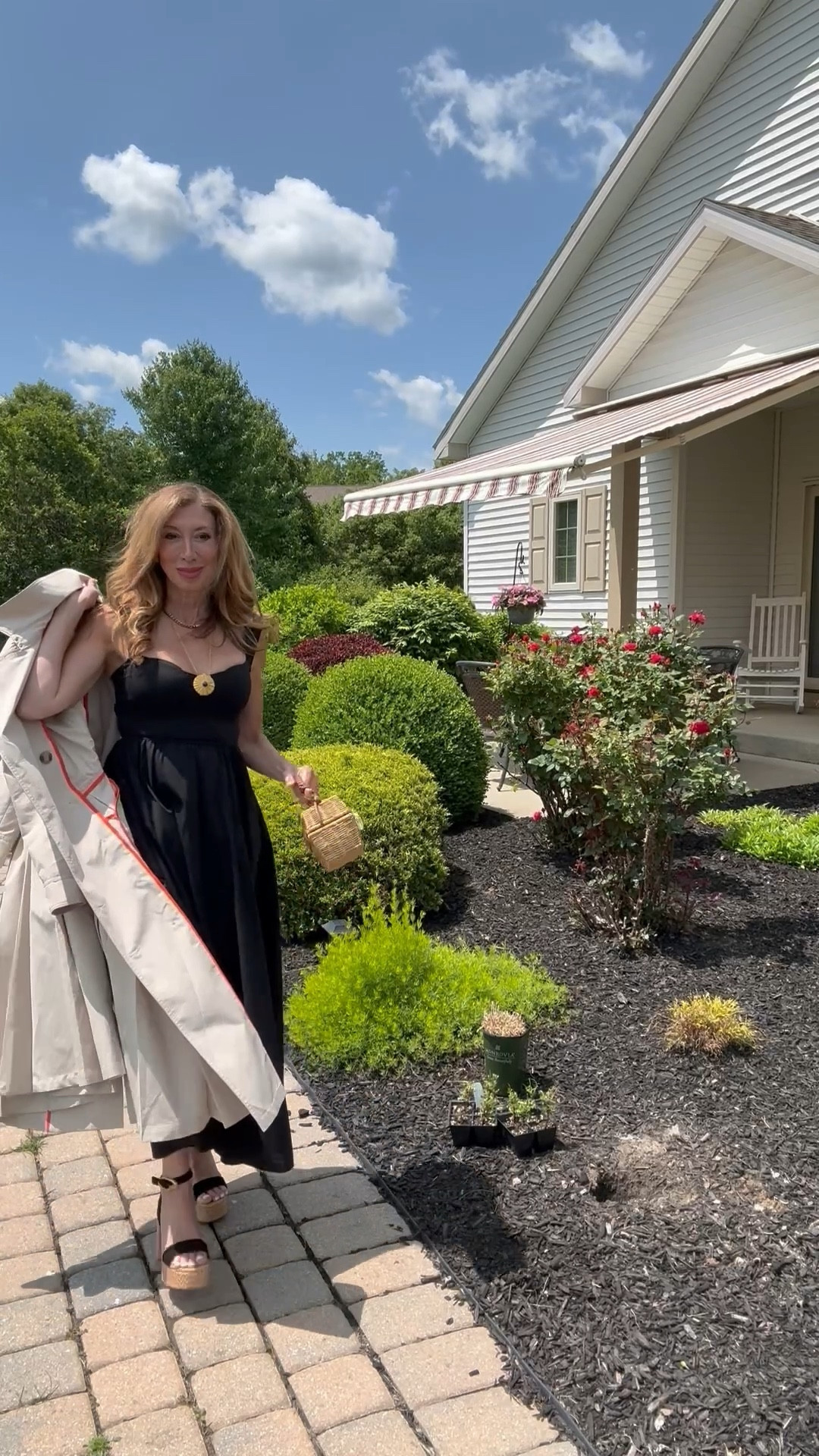What to wear to Stockbridge MA when the weather changes every 5 minutes! 🗺️
A beautiful trench coat is always stylish!The pleats & details on this coat are fabulous!  And the price is even more fabulous!
It was perfect for lunch & coffee at the patisserie in Stockbridge MA today. (More on that in stories) Paired it with @jcrew dress @larroude shoes, a vintage necklace and a cute handbag @cultgaia 
Coat @gap @zacposen #classicstyle #fashionstyle #travelwithme 
More on our shop at @shop.ltk #theparishouse

#whattowear #trenchcoat #mystyle #upstatenewyork #newengland #layered #beautifuldestinations #outandabout #vintagejewelry #sundayguides #travelphotography #gap #roadtrippin