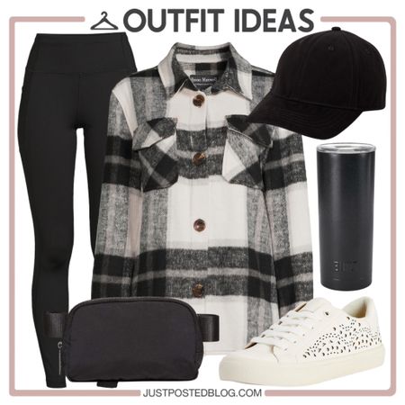 Great casual look with a black and white shacket 

#LTKunder50 #LTKunder100 #LTKstyletip