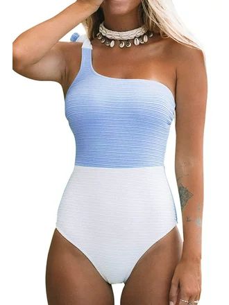 Women One-Piece Swimsuit Beachwear Swimwear Push-up Monokini Bikini Bathing | Walmart (US)
