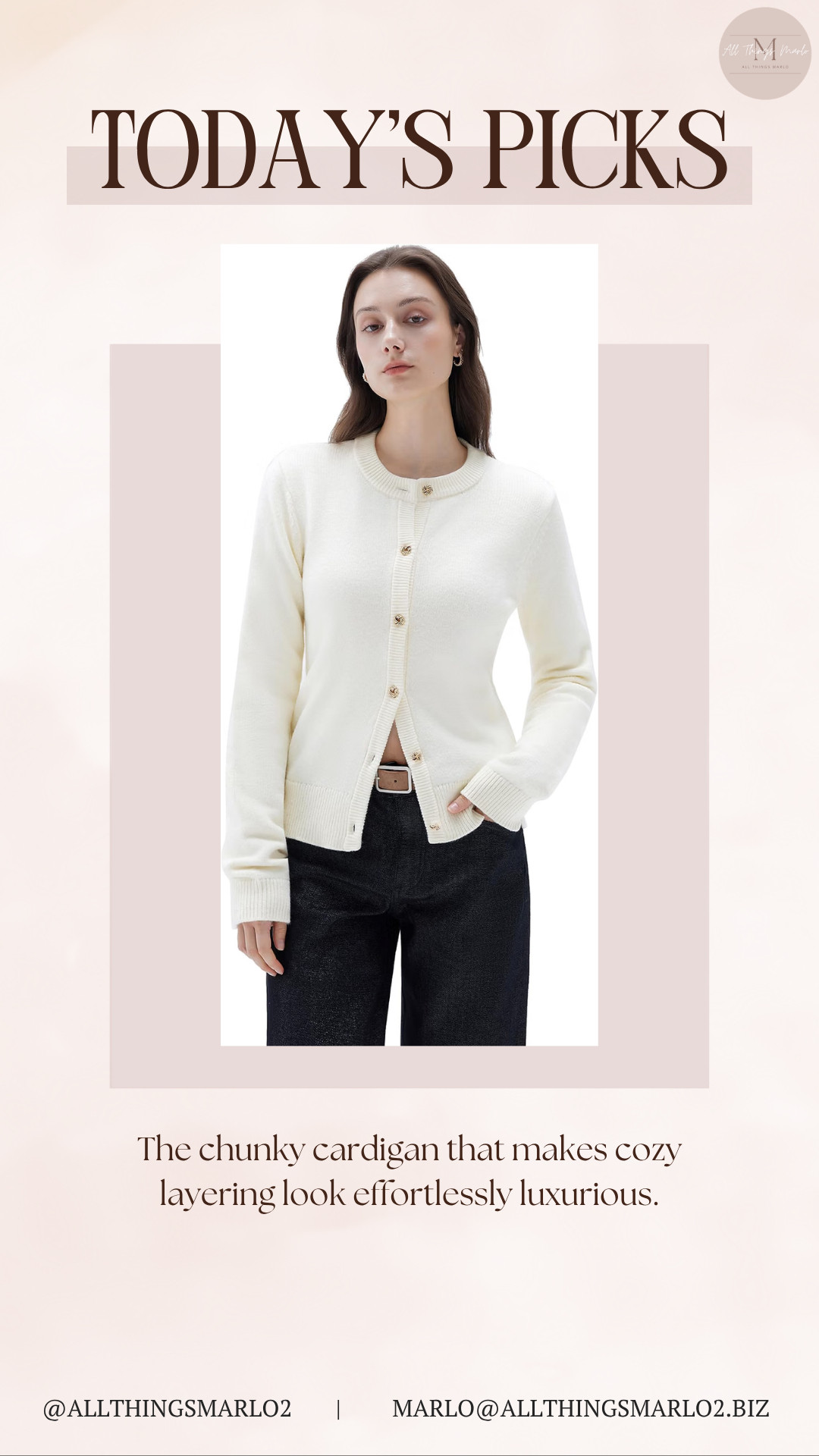 The chunky cardigan that makes cozy layering look effortlessly luxurious. 

 #LTKSeasonal #LTKWorkwear #LTKTravel