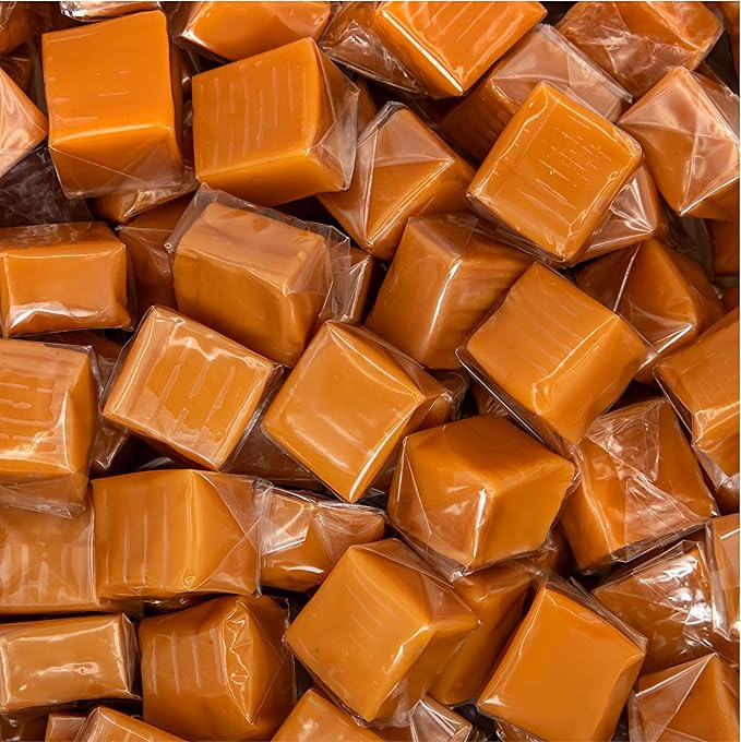 Caramel Candy - 2 Pound Pack - 150 Count - Classic Caramels Individually Wrapped - Chewy Candy fo... | Amazon (US)