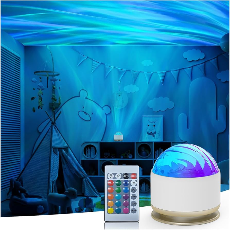 Northern Lights Projector, 16 Light Color Aurora Night Light Projector for Bedroom, Remote Galaxy... | Amazon (US)