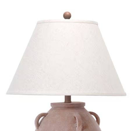 Alva 29-inch Vintage Resin Amphora Table Lamp Beige Lamp | Rugs USA