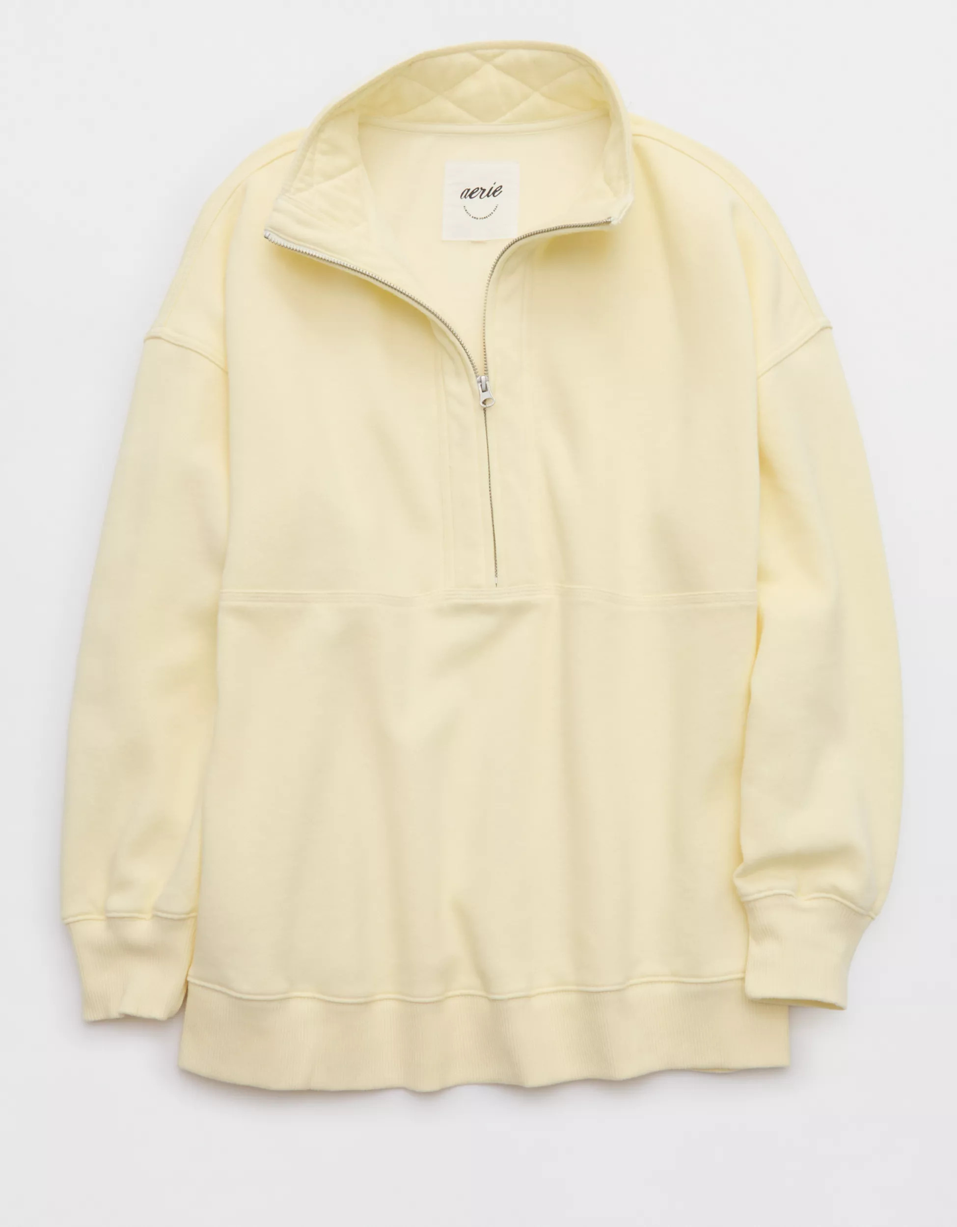 Aerie Quarter Zip Sweatshirt | American Eagle Outfitters (US & CA)
