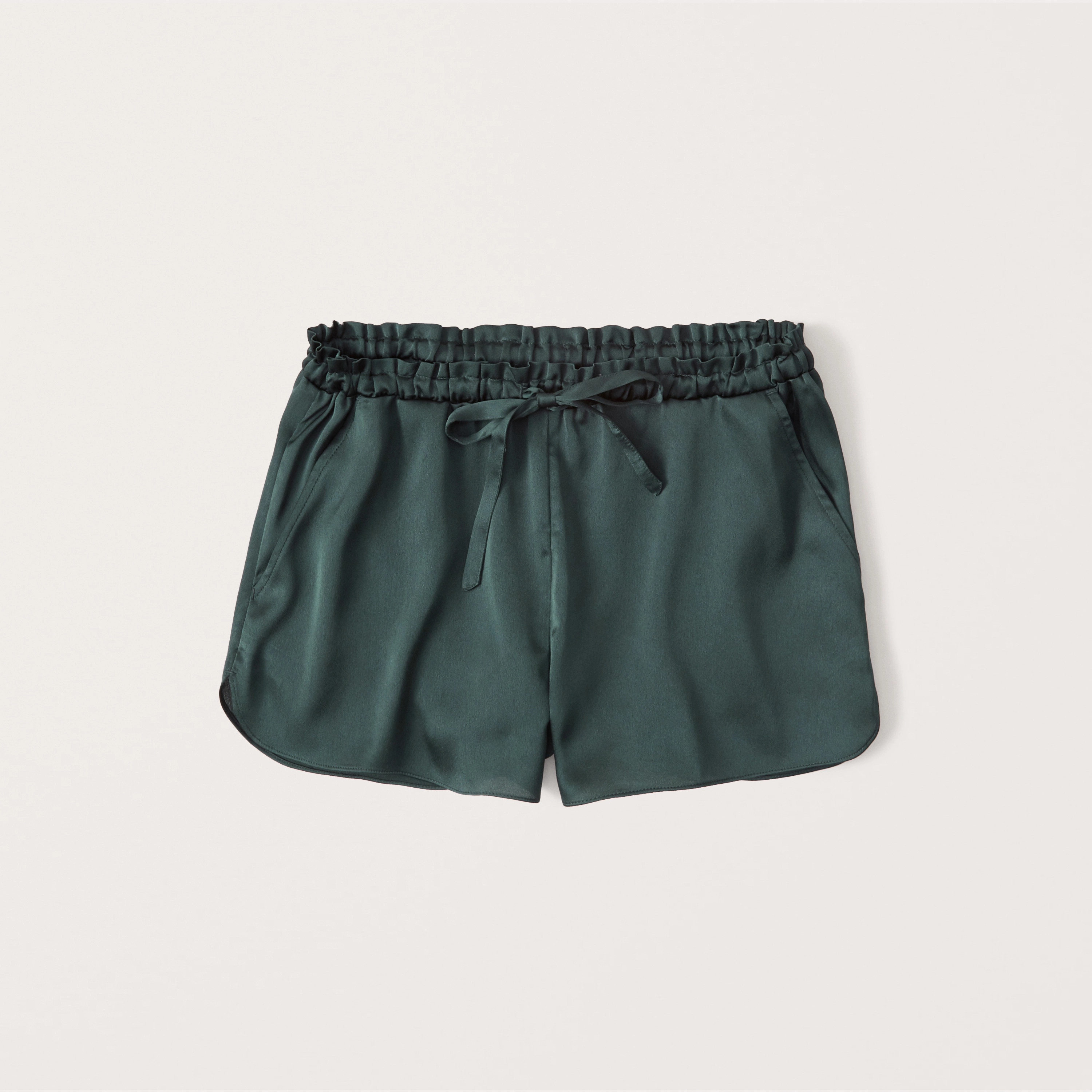 Satin Sleep Shorts | Abercrombie & Fitch (US)