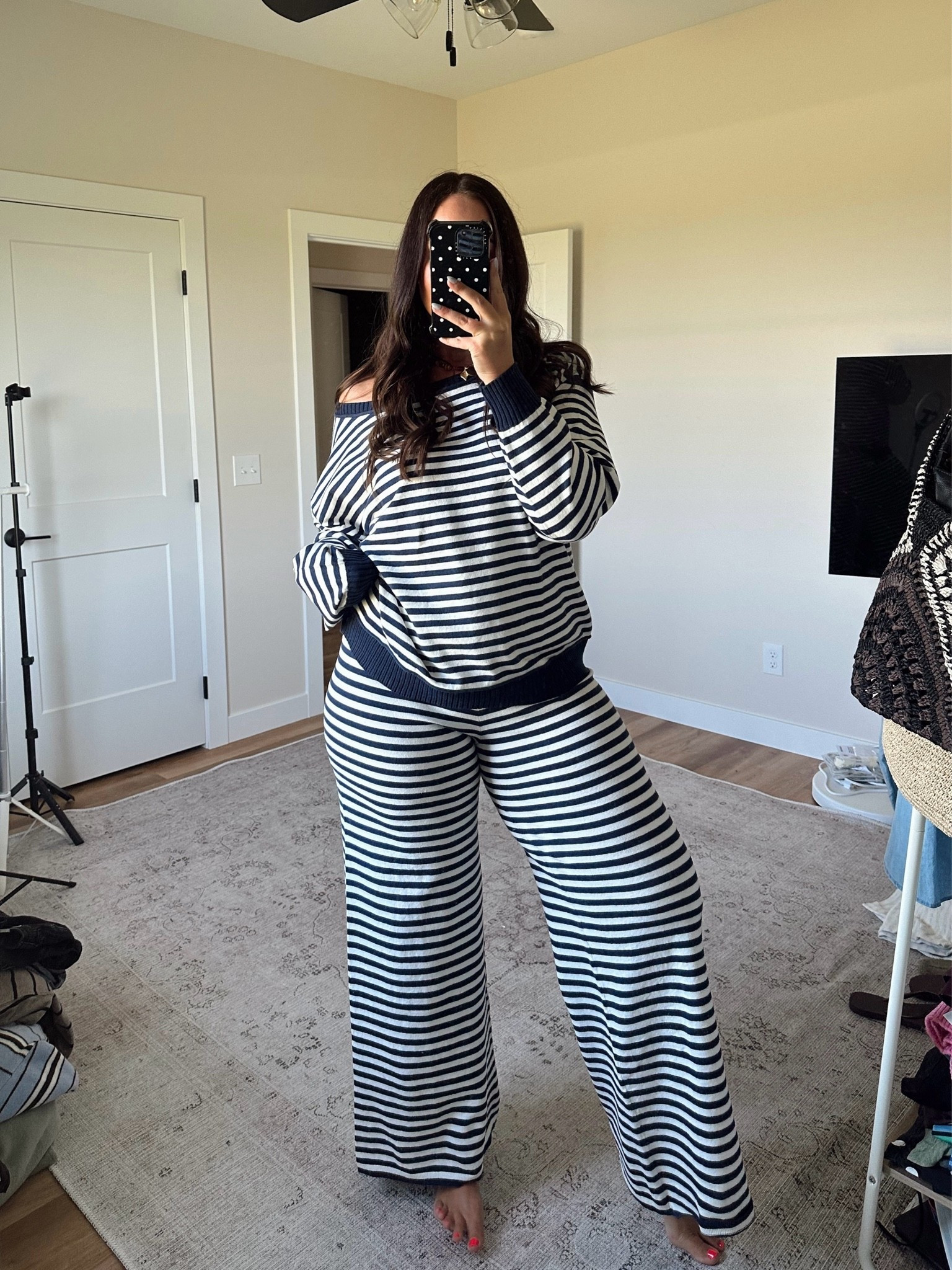 Aerie striped sweat set! Large top and large long bottoms! 

Use code STOCKNROLL to save $$

Aerie real, 


Tall girl fashion, size 14 summer to fall outfit, midsize fashion, midsize mom style, casual early fall outfit, fall transitional outfit inspiration, tall women clothing, everyday outfit ideas, mom outfit ideas for fall, early fall outfits 2026 women, midsize summer outfits, casual mom outfits, casual outfit ideas, cozy fall outfits,

#LTKSaleAlert #LTKTall #LTKMidsize