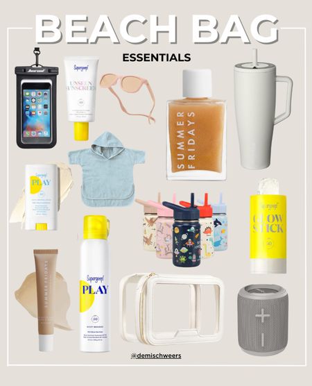 Family summer beach bag essential items! 

#LTKtravel #LTKSeasonal #LTKfamily