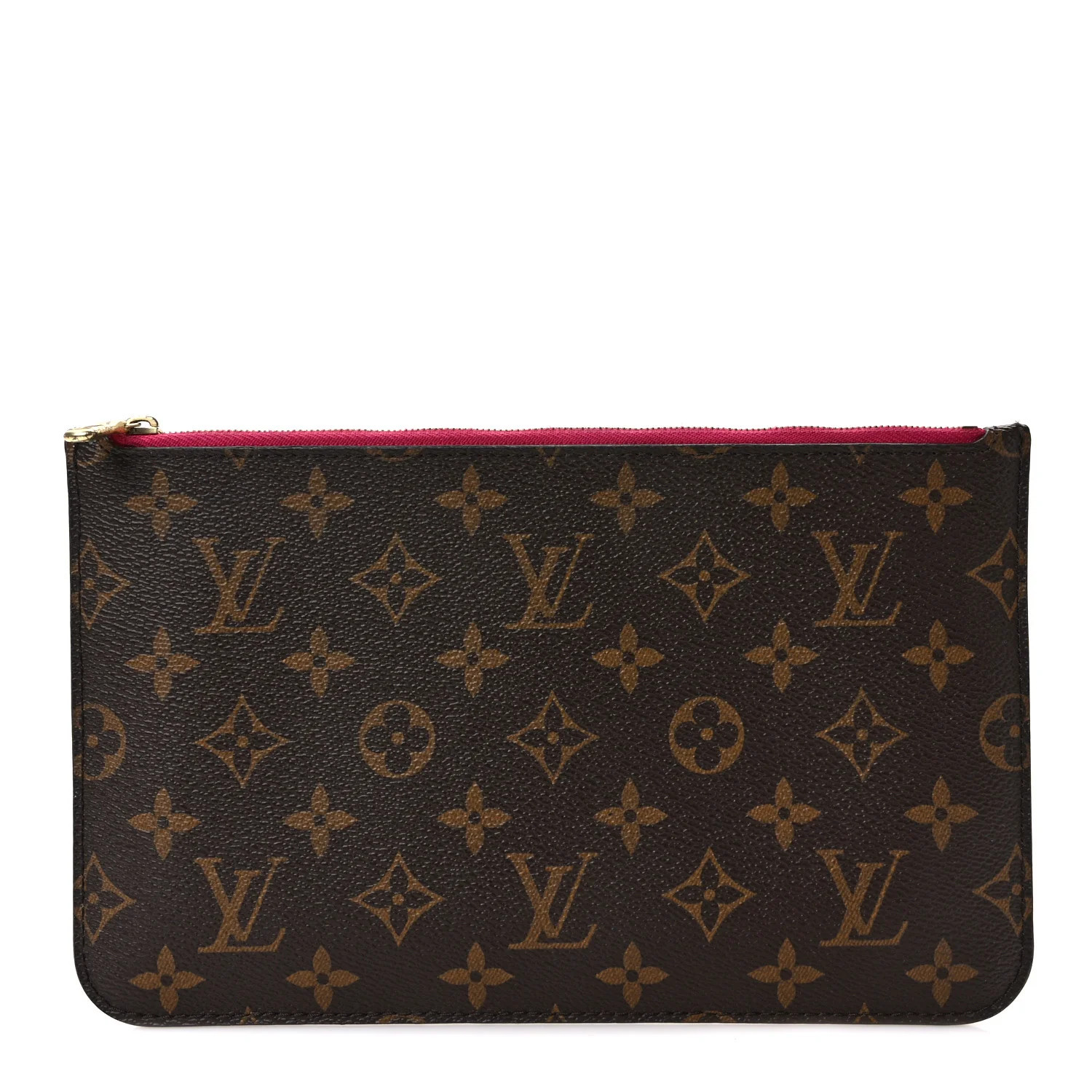 LOUIS VUITTON Monogram Neverfull MM GM Pochette Pivoine | FASHIONPHILE | FASHIONPHILE (US)