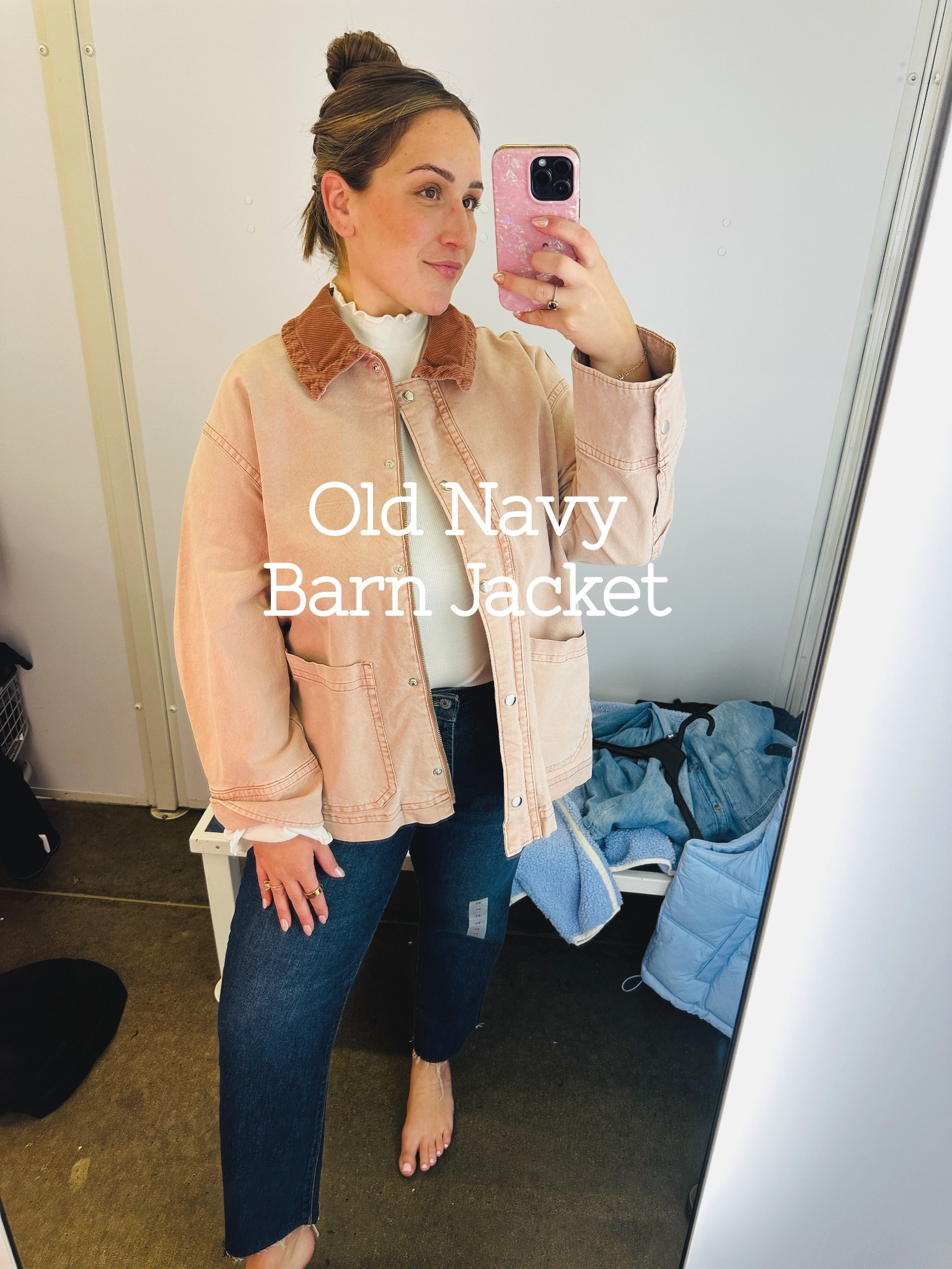The best fall jacket from Old Navy. Wearing size L in the color Antique Rose🫶🏼🍁🍂

#mamaoutfits #falloutfits #fallfit #postpartumoutfits #falljackets #oldnavyfinds 


#LTKMidsize #LTKSaleAlert #LTKSeasonal