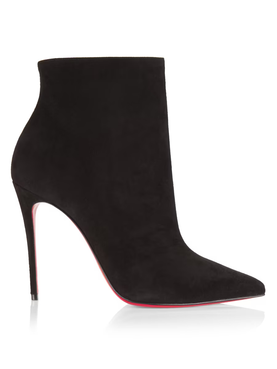 So Kate 100 Suede Booties | Saks Fifth Avenue