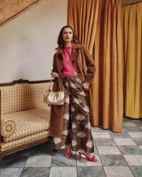 Palazzo Pant - Heirloom Floral - 14 | Frances Valentine