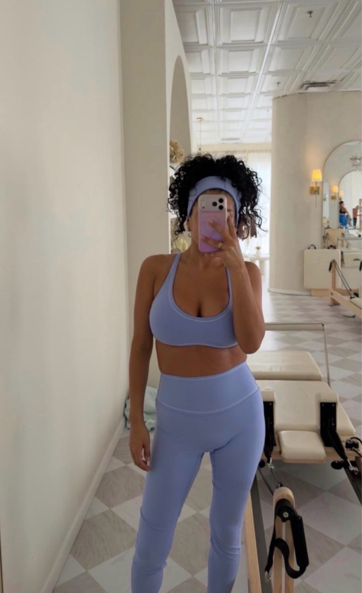 Pilates days are better in a matching set 🩵 Loving this soft blue combo for a fresh, put-together workout look.

#PilatesStyle #ActivewearStyle #MatchingSet

#LTKdayinmylife #LTKootd #LTKfitnessgoals
