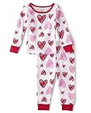 The Children's Place Baby and Toddler Valentine's Day Snug Fit 100% Cotton Pajama | Amazon (US)