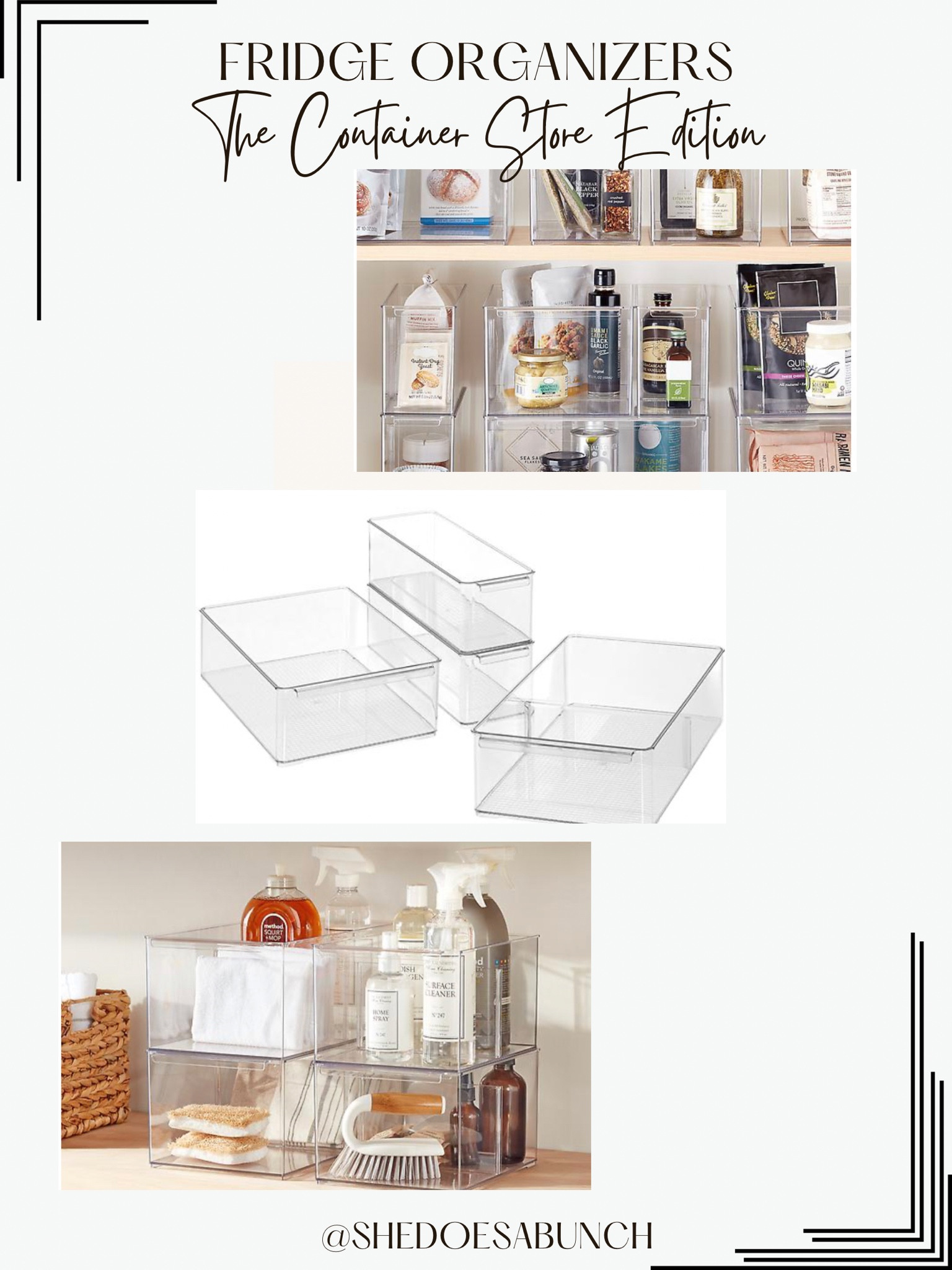 Fridge organizers!

#LTKGiftGuide #LTKhome #LTKsalealert