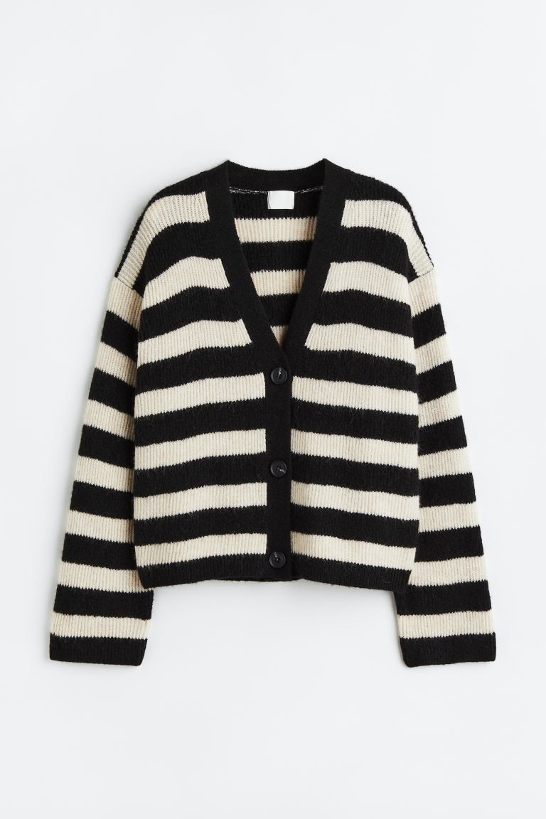 Oversized Rib-knit Cardigan | H&M (US + CA)