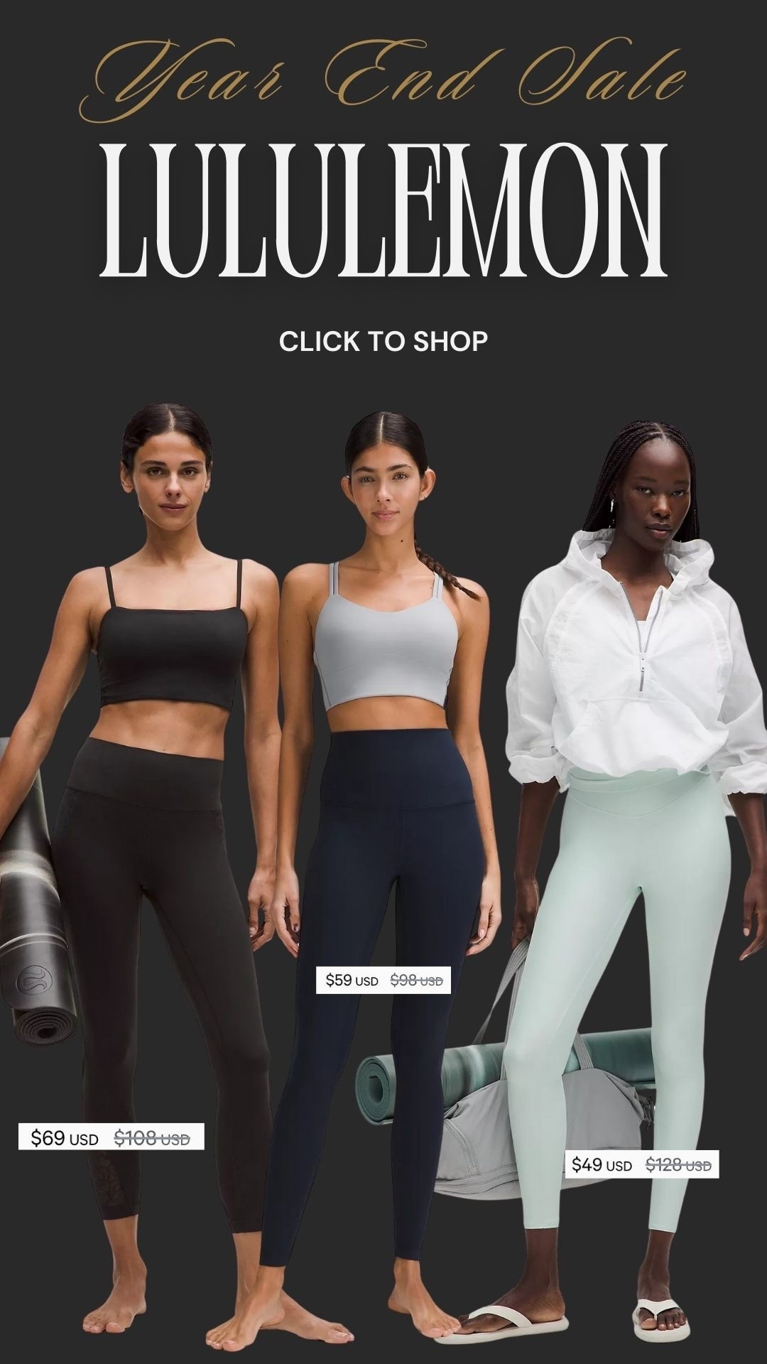 ✨ Lululemon end-of-the-year sale ✨


#lululemon #lululemonsale #athleisurewear #activewearstyle #workoutoutfits #fitnessfashion #ltkfit #ltkstyle #salealert #trendingnow

#LTKActive #LTKSeasonal #LTKSaleAlert