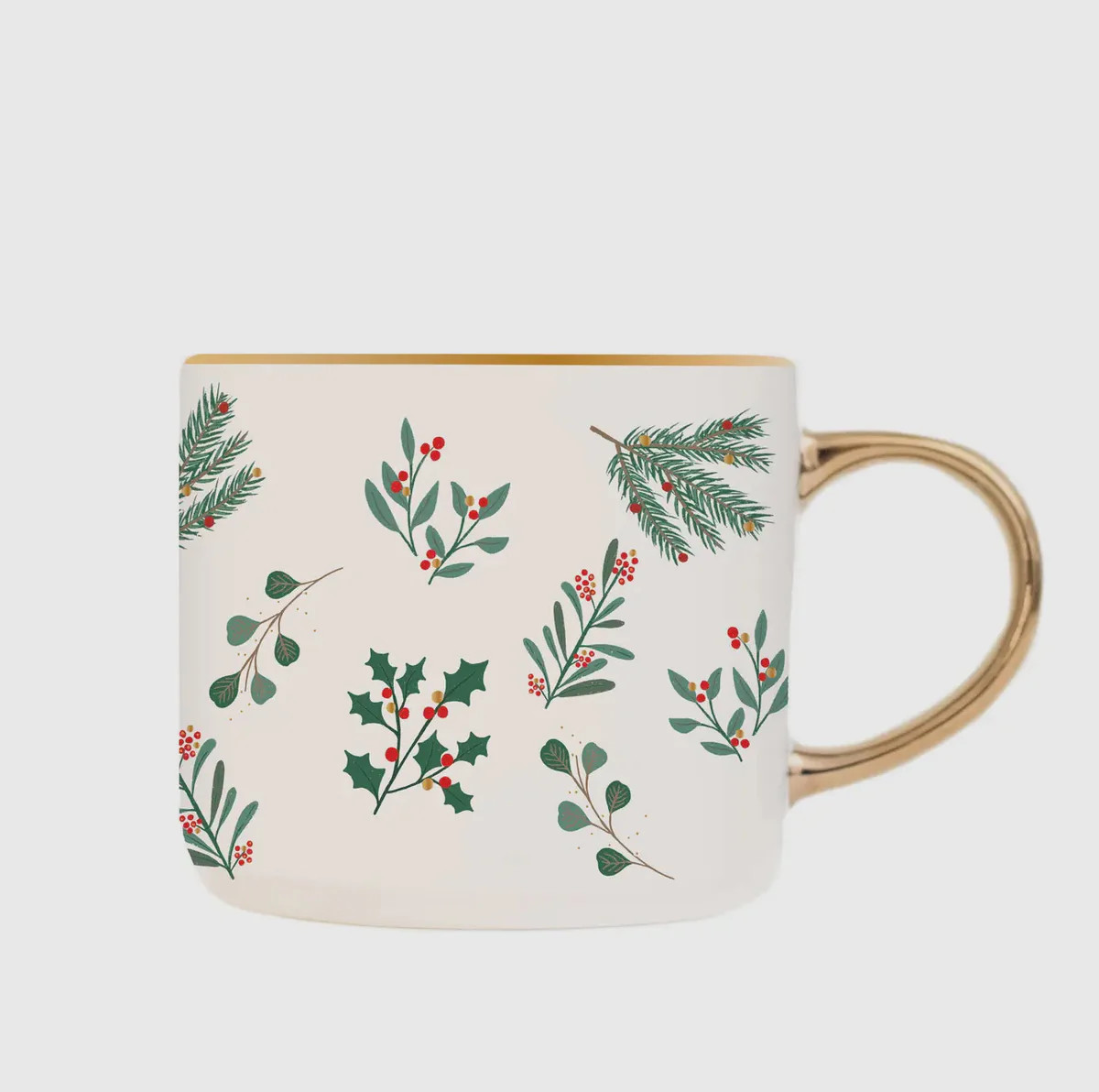 *New* Greenery Coffee Mug - Christmas Decor &amp; Gifts | Abandoned Cakes