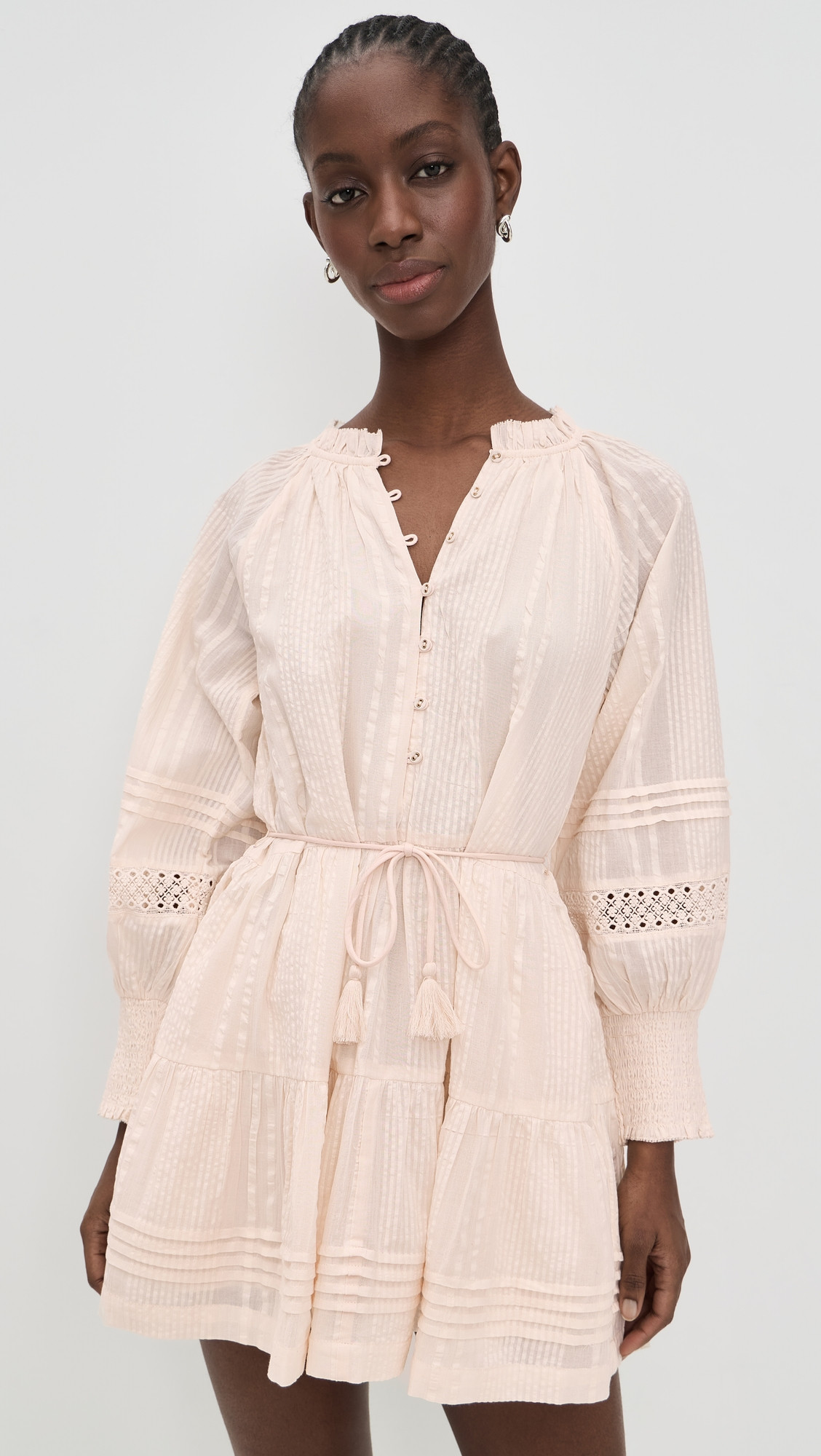 Cleobella Meadow Mini Dress Buttercream S | Shopbop