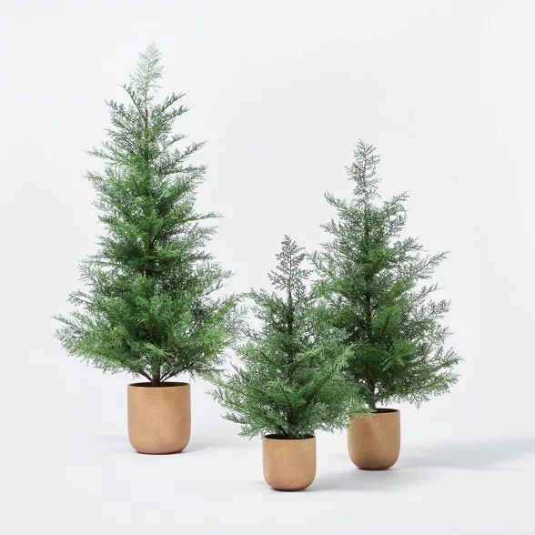 Large Pine Tree in Ceramic Pot - Threshold™ designed with Studio McGee | Target