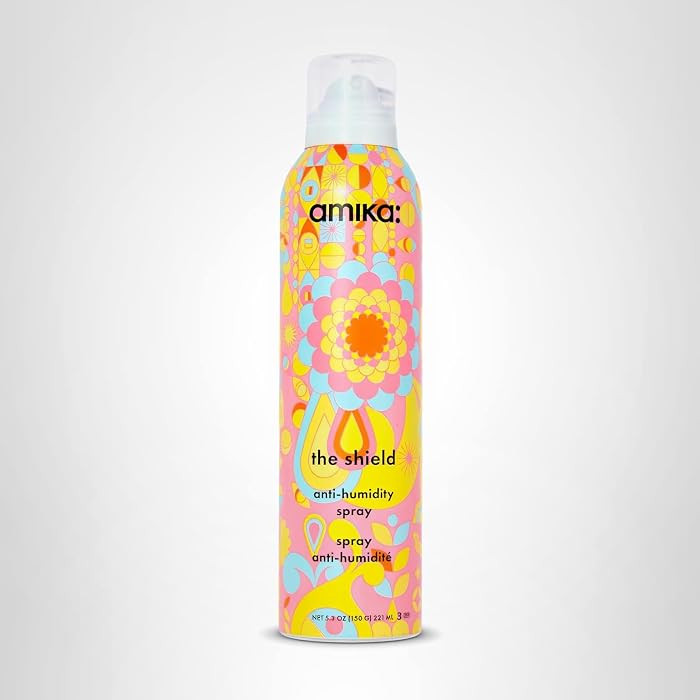 amika the shield anti-humidity spray | lightweight, invisible heat protection spray, contains UV ... | Amazon (US)