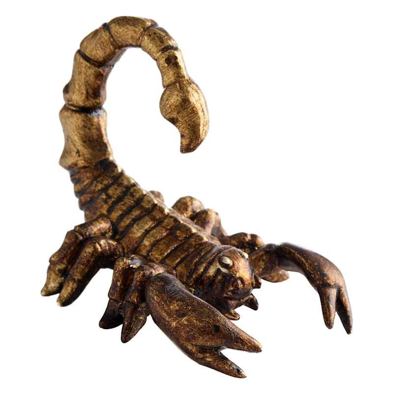 Brown Resin Scorpion, 3.5" | At Home