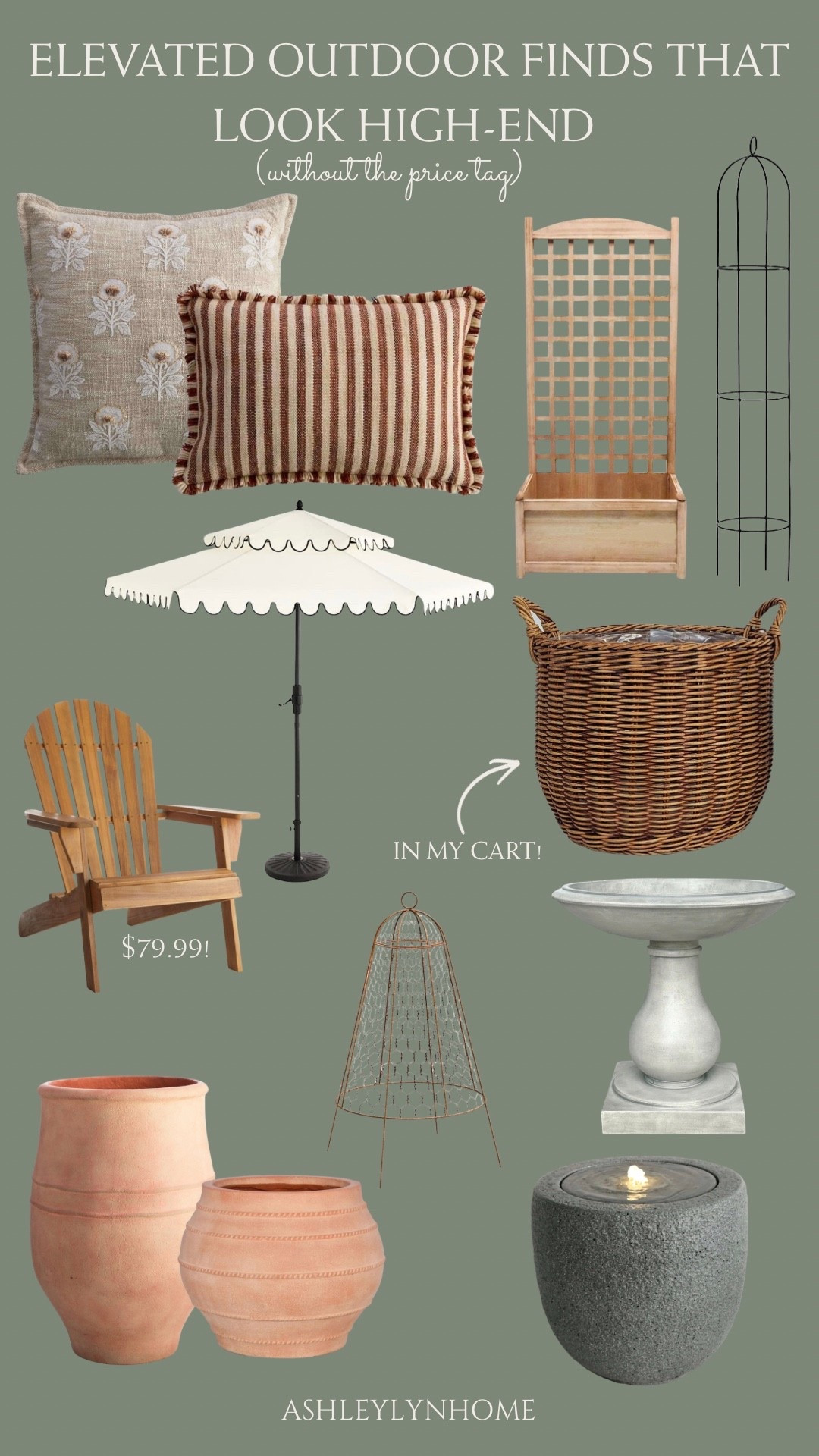 Elevated Outdoor Finds That Look High-End (Without the Price Tag)

Sharing some of my favorite elevated outdoor pieces that instantly make a patio or backyard feel more designer. Neutral color palette, textures like wood, metal, terracotta, and woven details. These are the kinds of affordable outdoor decor finds that give you that high-end look without overspending.

#LTKSeasonal #LTKHome