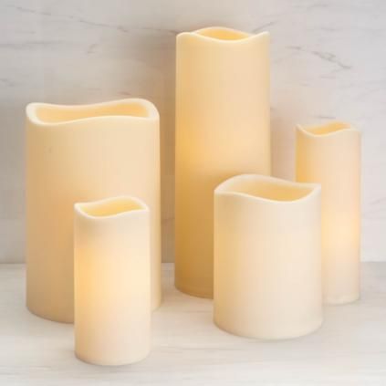 Soft Glow Outdoor Flicker Candle | Frontgate