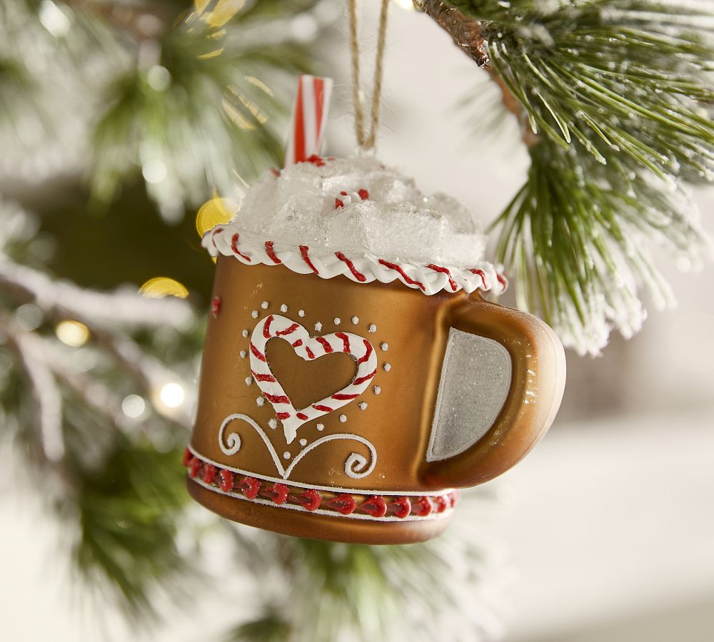 Mercury Gingerbread Mug Ornament | Pottery Barn (US)