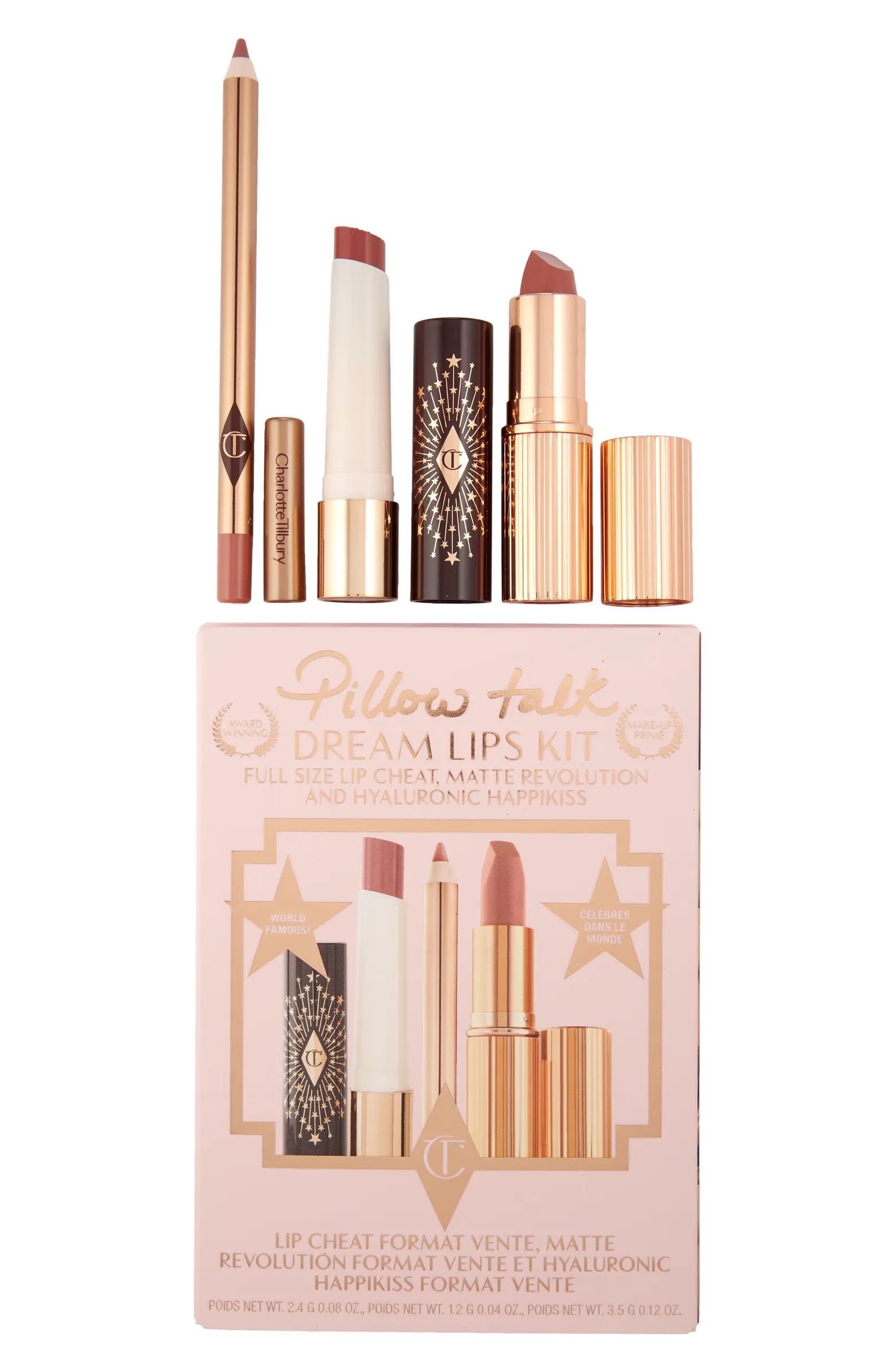 Pillow Talk Lip Kit $92 Value | Nordstrom