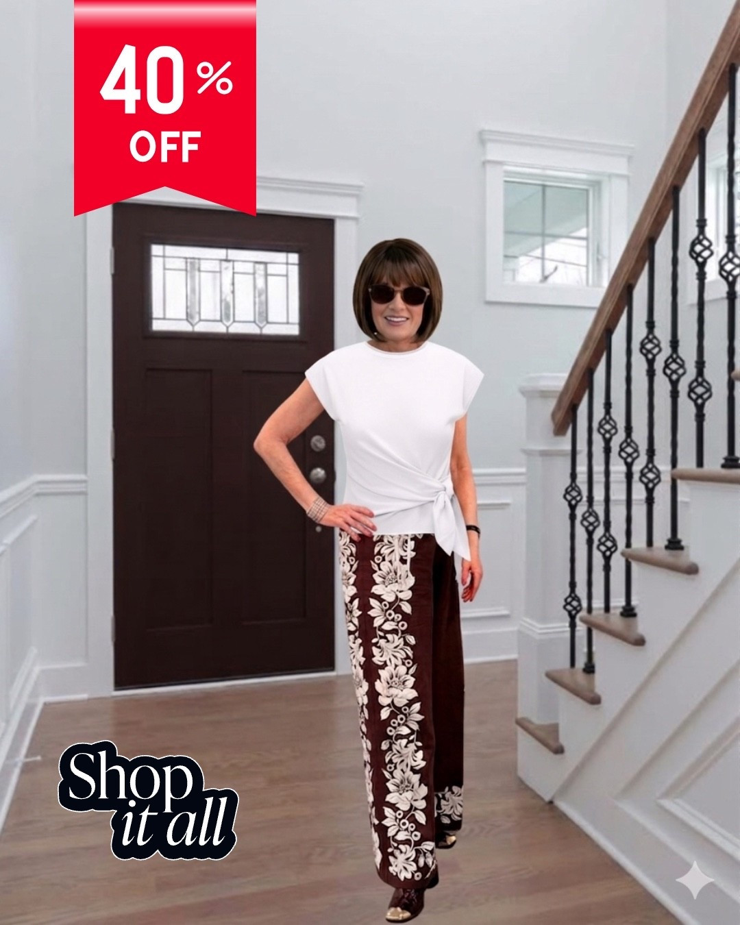 SALE at ANN TAYLOR ‼️ 40% off 
almost everything ‼️
I ♥️ the floral design on these Pants 
Tap any photo below to shop the SALE !!! They also sell Petite Sizing

#LTKootd #LTKSaleAlert #LTKWorkwear
#LTKgrwm #LTKSeasonal #LTKTravel

https://liketk.it/6eDhY