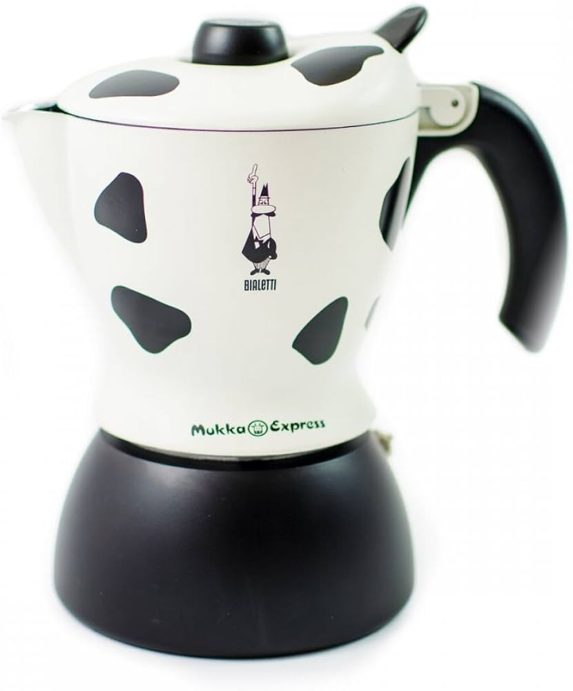 Bialetti Moka Mukka Express Coffee Maker, 2 cups,Small, Aluminum | Amazon (US)