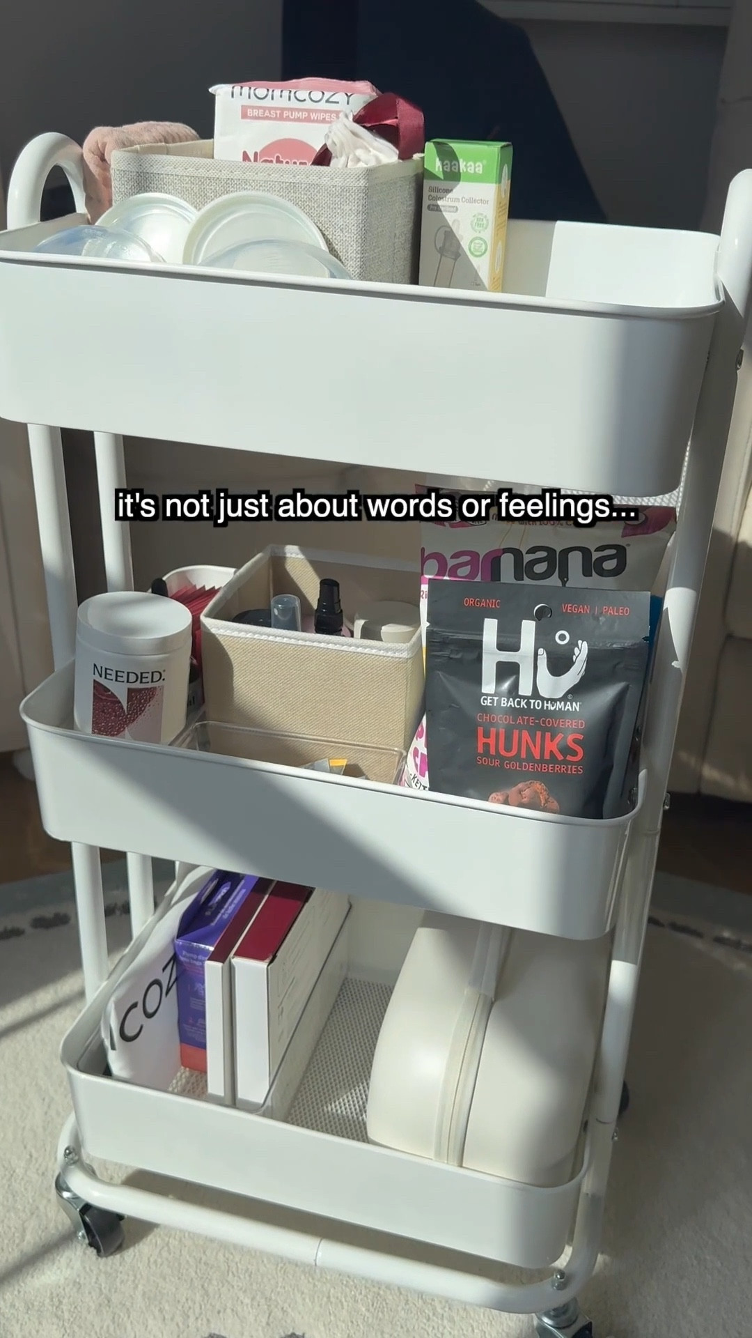 BEDSIDE NURSING CART AS A 2ND TIME MAMA ♥️

#LTKFamily #LTKBump #LTKBaby