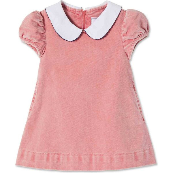 Paige Washed Cord Dress, Mineral Red | Maisonette