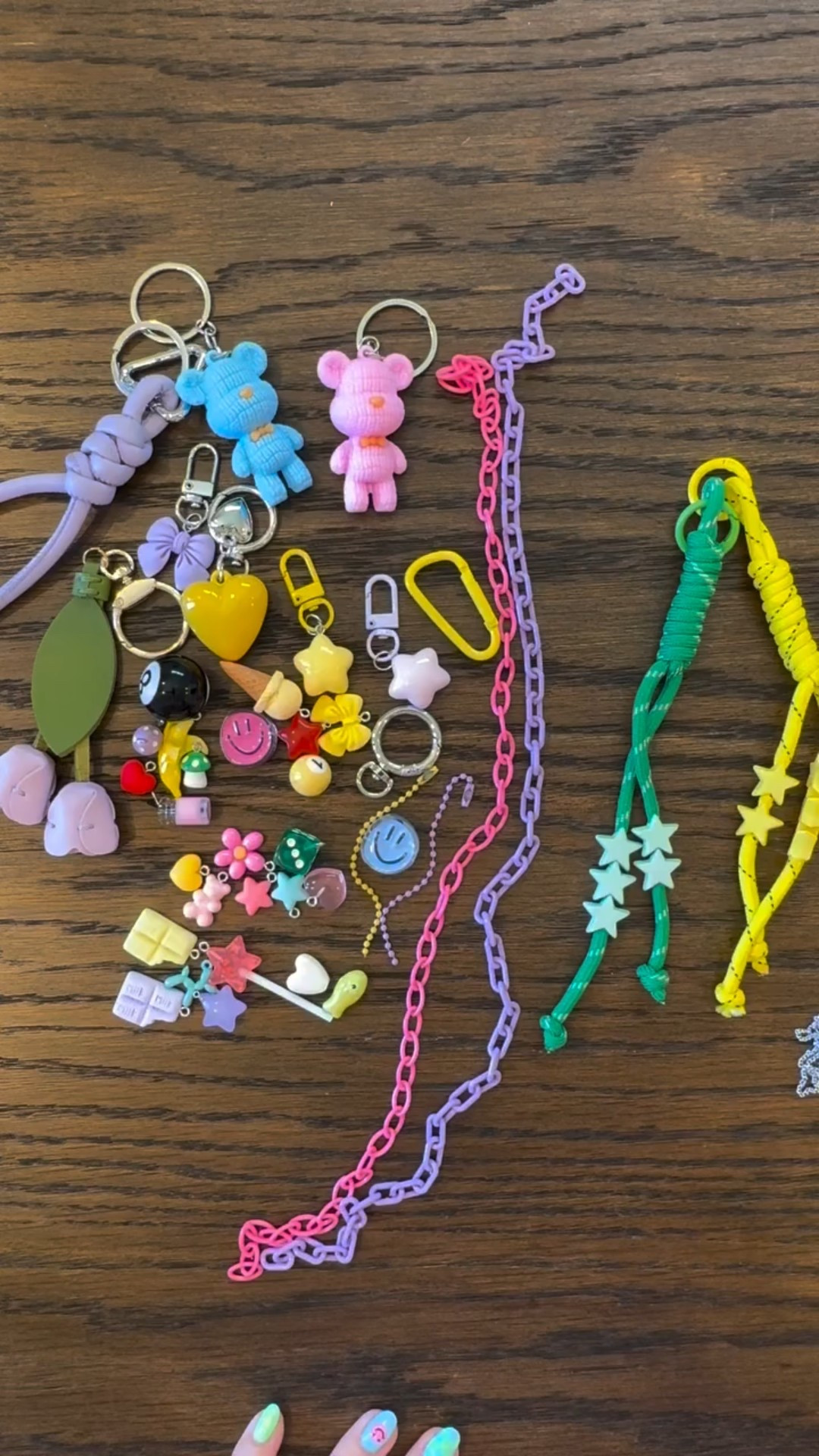 From tiny charms come big sparks of creativity.
It means the world to know these videos have inspired you to make your own magic. There’s so much beauty in trying something new—see where your hands take you. ✨ 

#bagcharms #bagcharmdiy #fashion #creativity