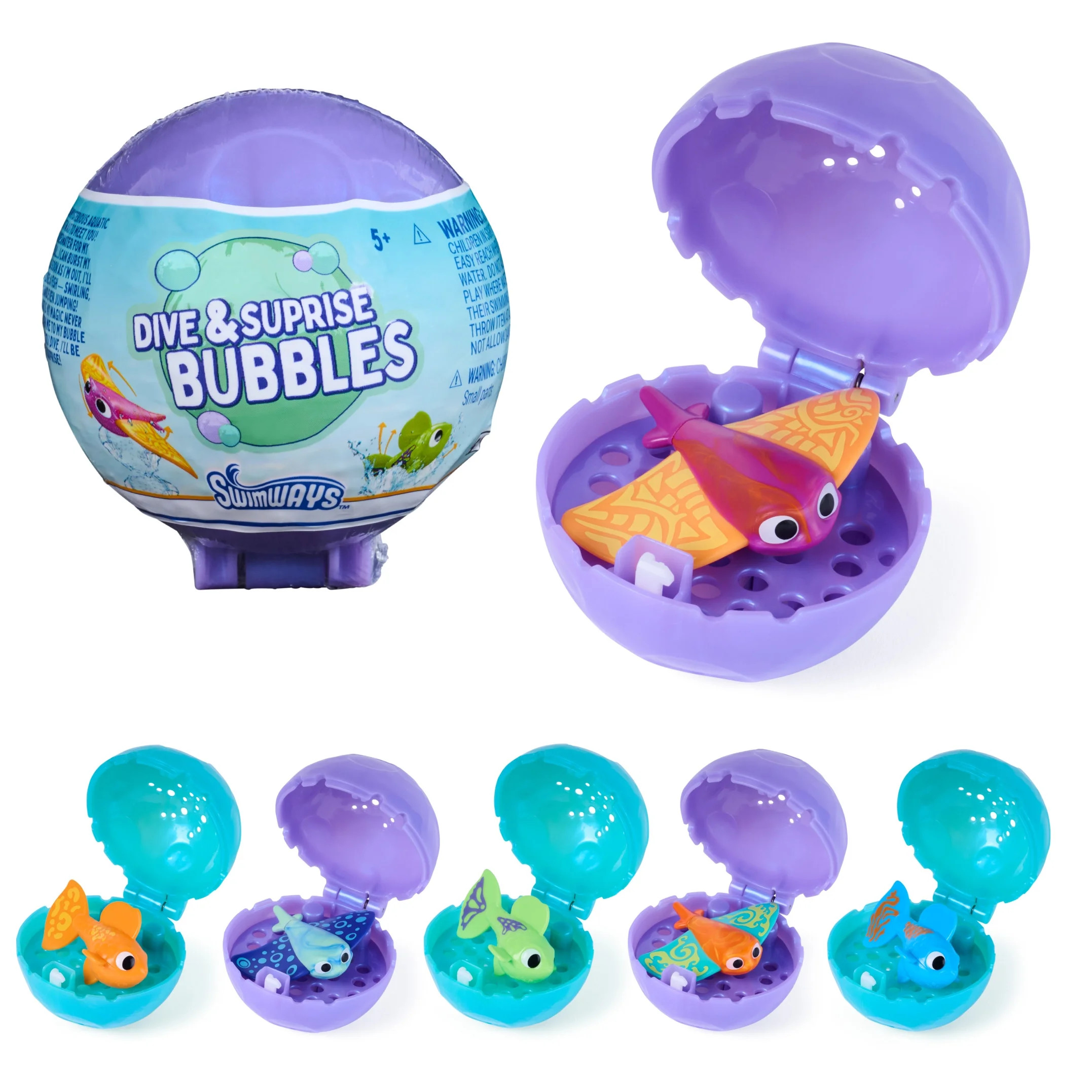 SwimWays Dive & Surprise Bubbles: Collectible Toys for Ages 5 and Up | Walmart (US)