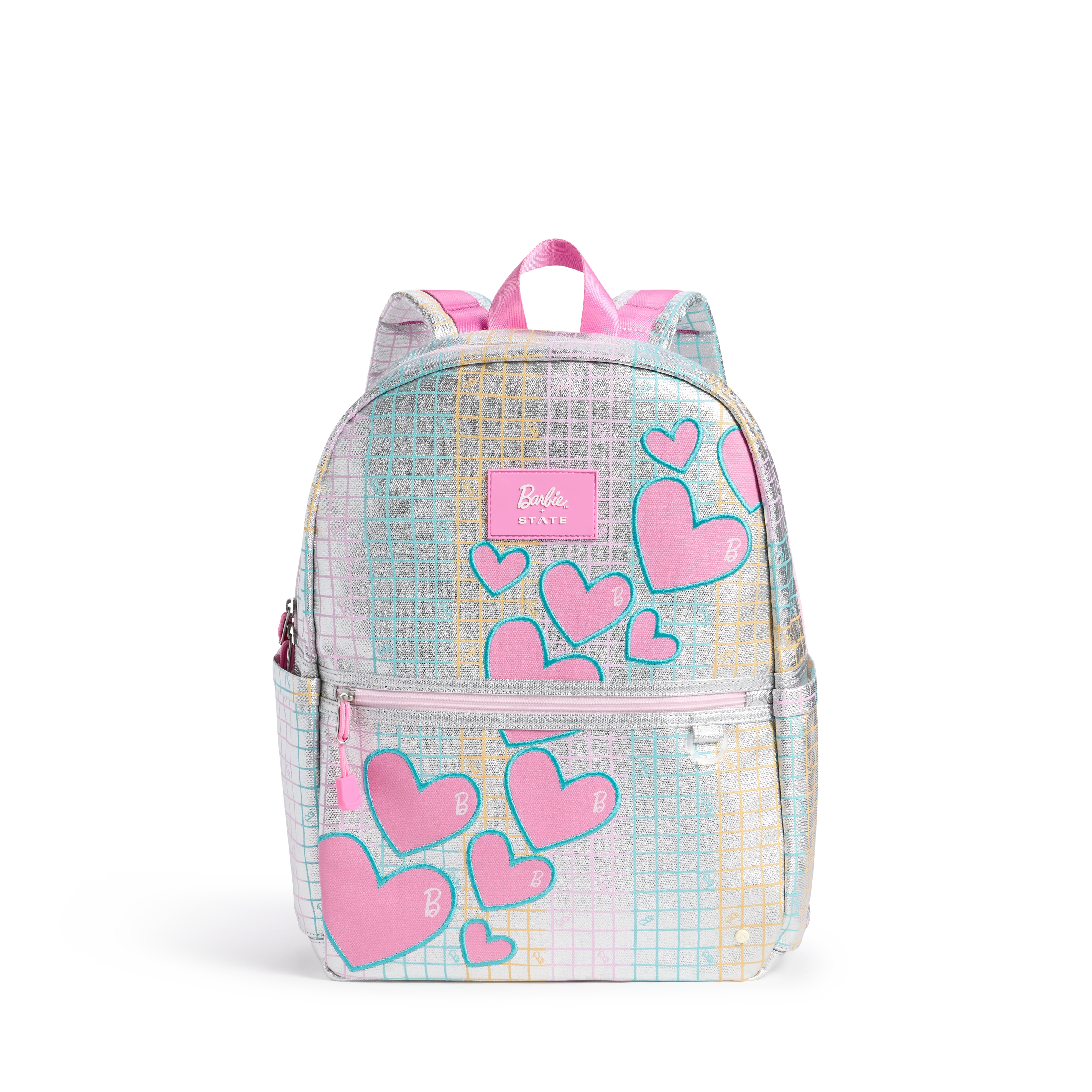 STATE Bags | STATE x Barbie\u2122 Kane Backpack Barbie Multi Grid Hearts | STATE Bags