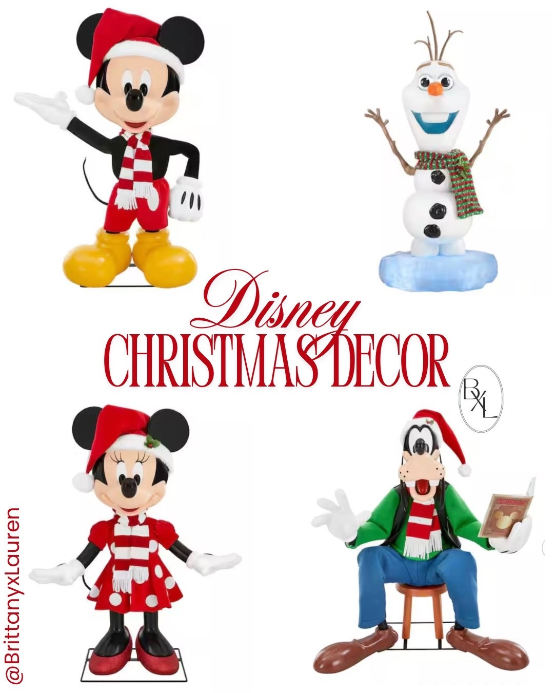 Disney animated Christmas decor! 

#LTKHome #LTKHoliday #LTKU
