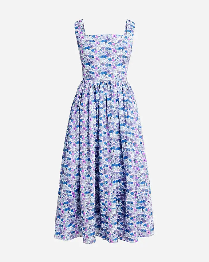 New apron dress in Liberty® Arrow Floral fabric | J. Crew US