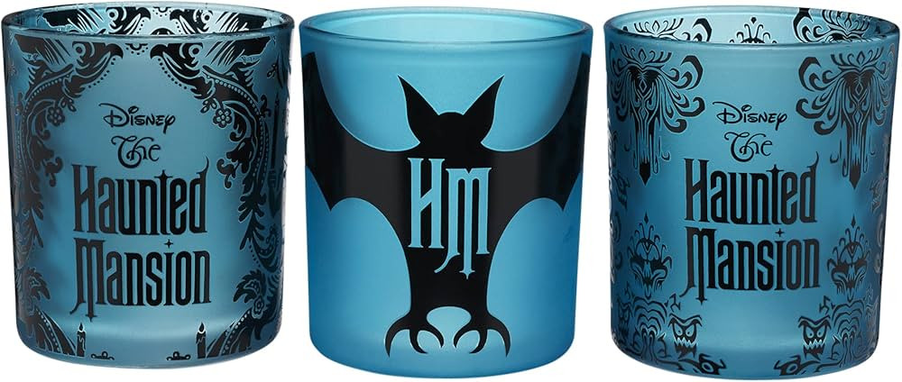 Spirit Halloween Disney The Haunted Mansion Candle Holders 3 Pack | Amazon (US)